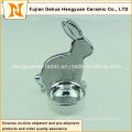 Páscoa Tealight Round Stand Bunny Forma Castiçal